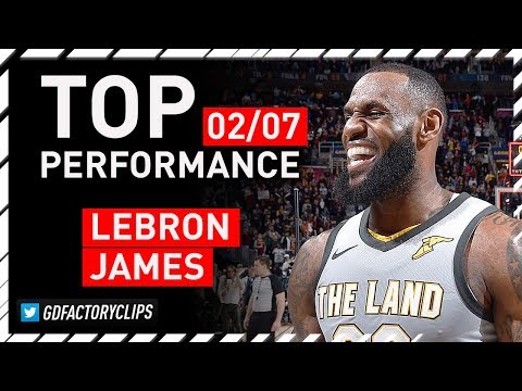 LeBron James INCREDIBLE Triple-Double Highlights vs MIN Timberwolves  - Game-WINNER | 2018.02.07