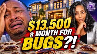 Brotha Breaks Down In Tears Over $13,500/MONTH Roach-Infested Mansion. Landlord Refuses to Refund
