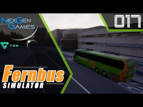 Let's Play / Preview "Fernbus Simulator" - Würzburg bis Konstanz (1080p/FullHD)