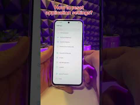 HOW TO RESET APPLICATION SETTINGS ON INFINIX HOT 50 PRO? #tutorial #fyp #howto #android #like #top