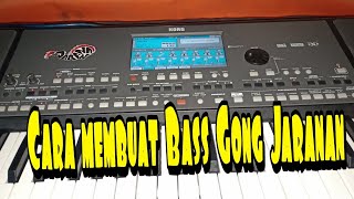 Download lagu Cara/Tutorial membuat Bass Gong Jaranan Korg PA mp3