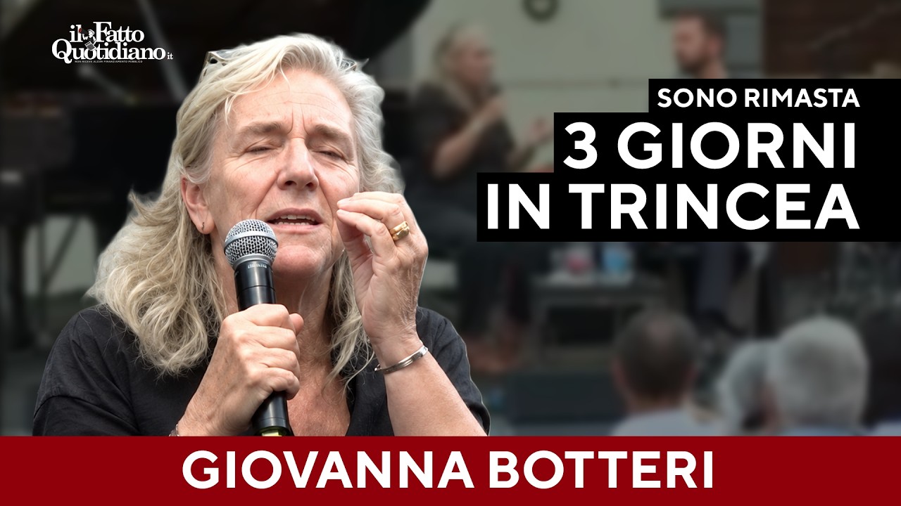 Botteri a Scanzi: “3 giorni in una trincea, lì ho capito cos’è davvero la guerra”