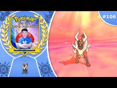"Prepare for your Houndoom" Pokémon Ultra Sun & Moon VGC 2018 Baek to Baek Battles - Episode 106