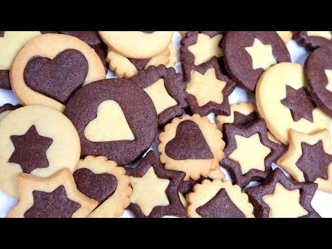 ⭐SCHWARZ-WEISS-PLÄTZCHEN ⭐ YUMMY CHRISTMAS | nur 1 Teig - Nur 5 Zutaten | KEKSE wie bei Oma