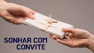 SONHAR COM CONVITE
