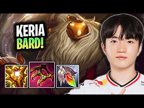 KERIA PLAYS HIS ICONIC BARD! | T1 Keria Plays Bard Support vs Rell!  Season 2025