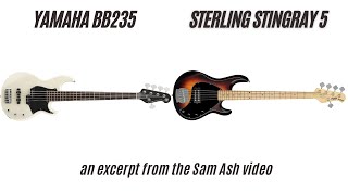 Video thumbnail for Yamaha BB235 vs Stingray5 In-Store Demo At Sam Ash Atlanta by Prog Rock Jock