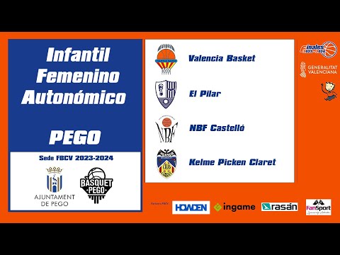 FF FINALES INFANTIL FEMENINO AUTONÓMICO NBF Castelló - Valencia Basket