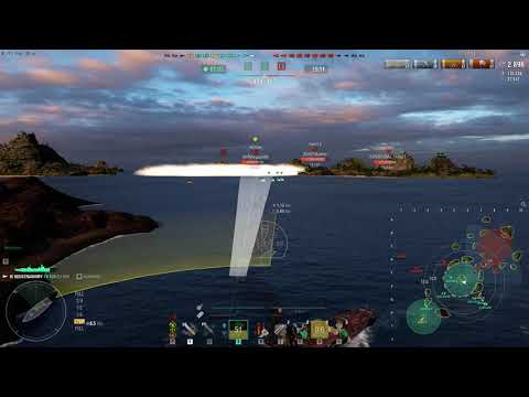 Neustrashimy Destroyer Tier IX Battle Extract Death Squadron BorsPL P-N-W World of Warships