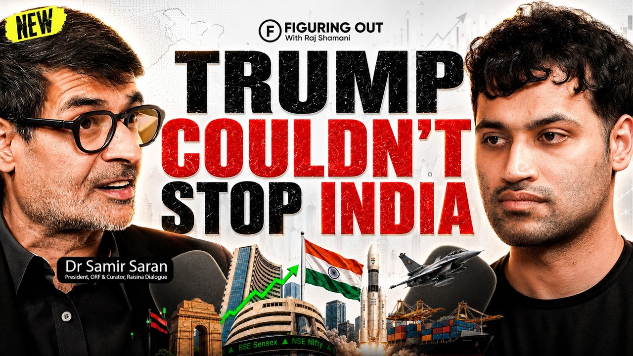 Research Expert: China vs US, Trump & India’s Data Power | Dr. Samir Saran | FO526 Raj Shamani