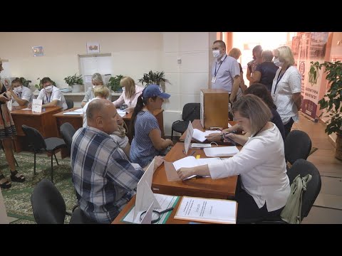 Гомельчане выбирают Президента Беларуси видео