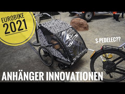 Eurobike 2021 - Anhänger für Offroad, S-Pedelecs und Sport