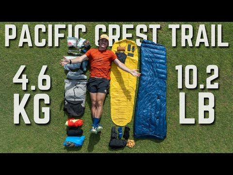 Gear Rundown for the Pacific Crest Trail - 4.6kg / 10.2LB Base Weight