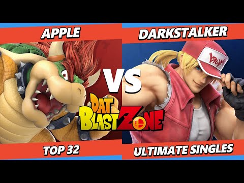 DAT BlastZone 33 - Apple (Bowser) Vs. Darkstalker (Terry) Smash Ultimate - SSBU