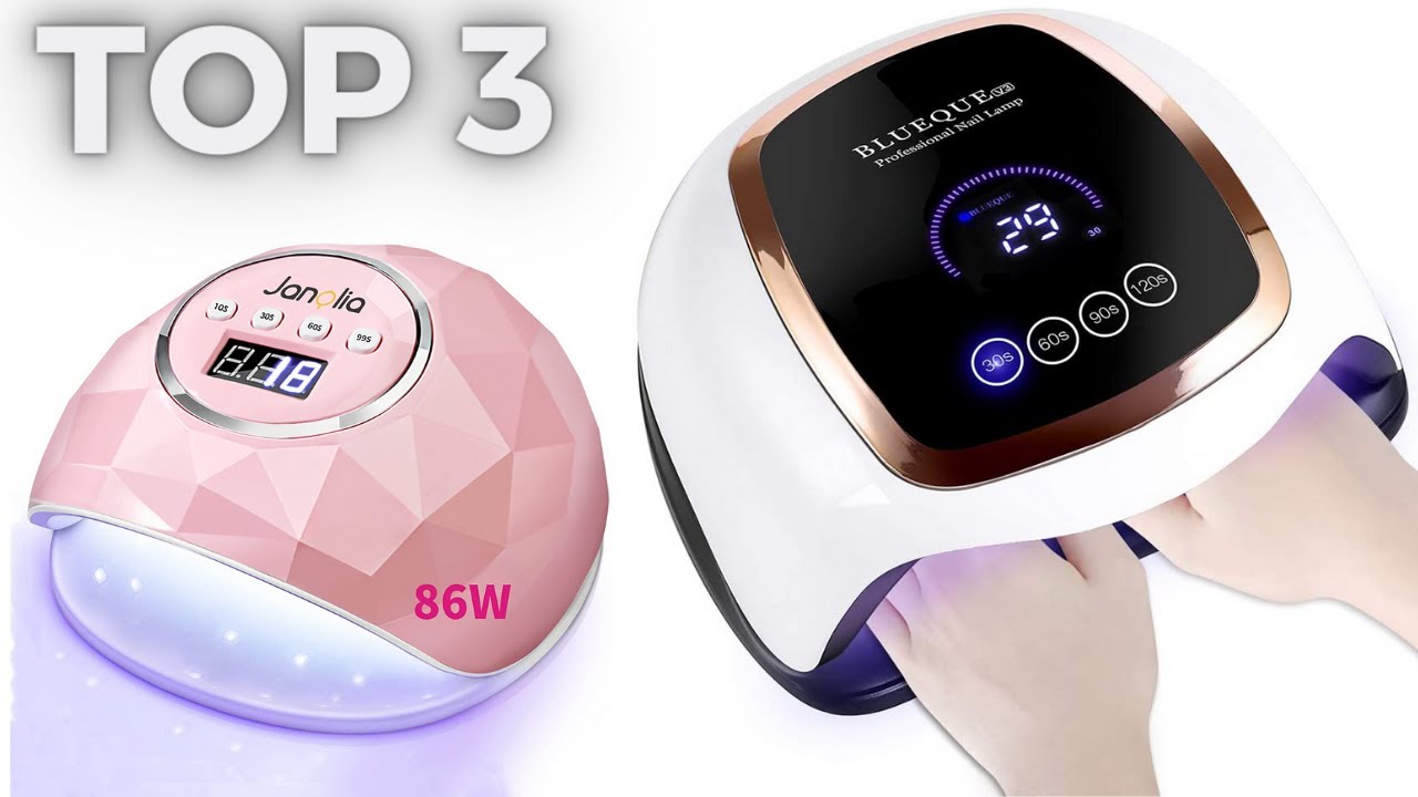 🥇 TOP 3 : Meilleur Lampe UV à Ongles Professionnel [2021]