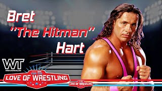 WWF WWE WCW AEW Bret Hart The Hitman - Exclusive Interview For The Love Of Wrestling 2019 video