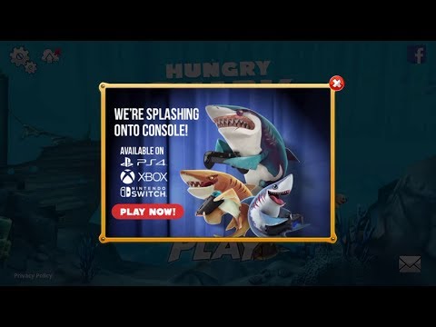 L Shark Live Contest in Arctic Ocean - Hungry Shark World
