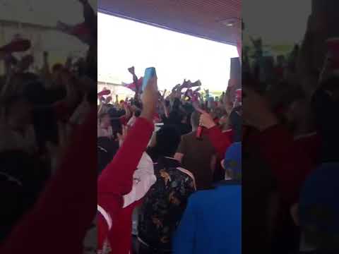 Liverpool fans at the champions league final