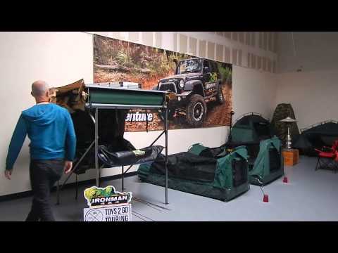 Ironman 4x4 Rooftop Tent Pack away.