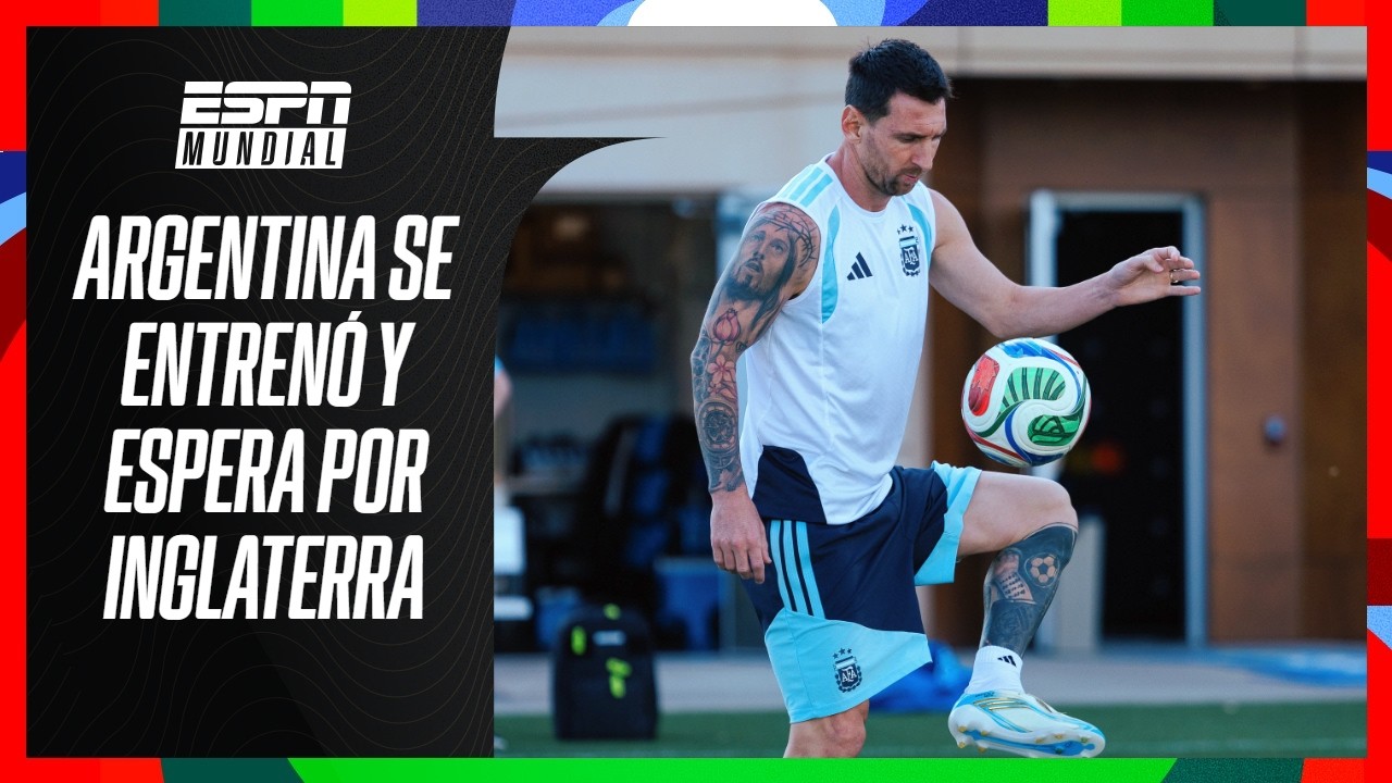¡REVIVÍ EL ENTRENAMIENTO DE ARGENTINA EN LA PREVIA A JUGAR UN PARTIDAZO ANTE INGLATERRA!