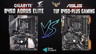 Gigabyte B450 Aorus Elite vs Asus Tuf B450-Plus Gaming