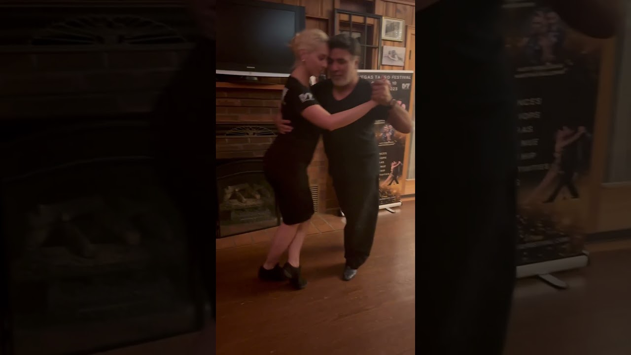 Tango Vals lesson. Claudio Villagra & Helena Fernández. Caminito Amigo. Washington DC. 7/2023