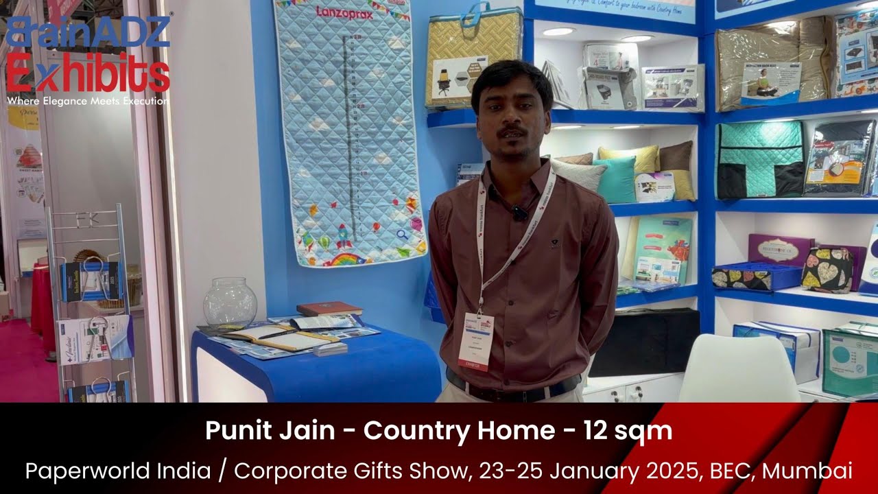 Country Home at Paperworld India 2025 – Designed & Built by BrainADZ Exhibits