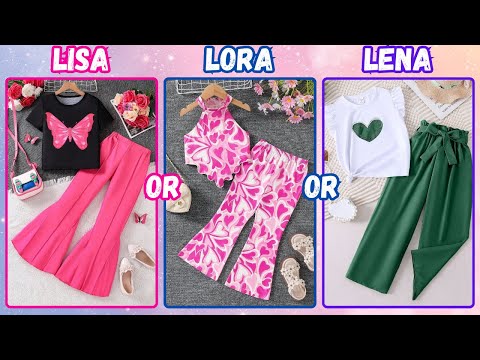 Lisa, Lora or Lena? 😍❤️ #lisa #lena #viral #trending #lisaorlena