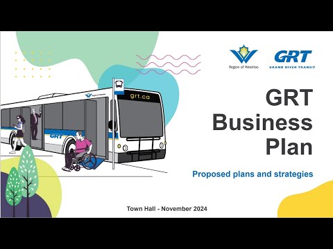 GRT Business Plan Nov. 12 Virtual Town Hall