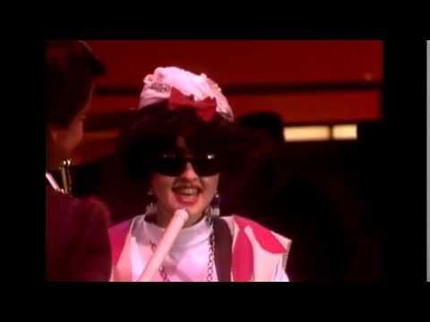 Cyndi Lauper as 'Mona Flambé'   American Bandstand