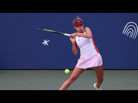 Linda Fruhvirtova vs Danielle Collins (Three Impressive Points) -  2023 Dubai Duty Free