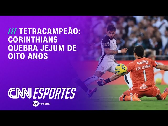 Corinthians quebra jejum de oito anos ao levantar taça da Copa do Brasil | CNN PRIME TIME