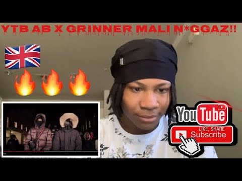 #YTB​ AB x Grinner - Mali N****z (Music Video) AMERICAN REACTION