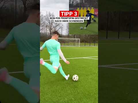 THIS IS HOW YOU LEARN THE SHOOTING TECHNIQUE OF THE PROS!🚀⚽️ #football #tips #tricks #tutorial #s...