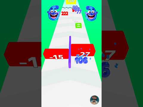 Number Run 3D Lvl.222 – LEFT OR RIGHT HEART ATTACK 😰💥 #games #youtubeshorts #shorts