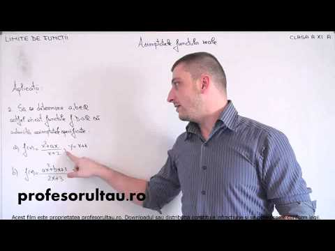 17   cls11   Limite de functii   asimptotele functiilor reale   aplicatii   partea 2