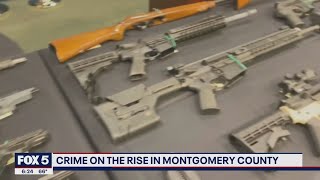 Violent crime on the rise in Montgomery County, new report shows | FOX 5 DC
