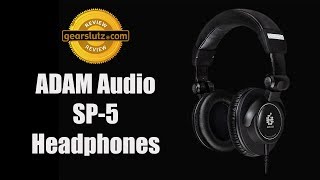 Video thumbnail for ADAM Audio STUDIO PRO SP-5 Headphones Review by Gearspace Forum