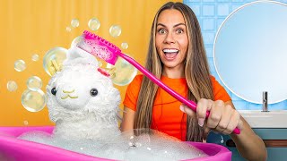 Our FIRST BATH in a YEAR… *GONE WRONG*