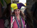 Our first Mardi Gras experience EVER! Excited to be in this awesome city! Now onto the BIG parade!⚜️