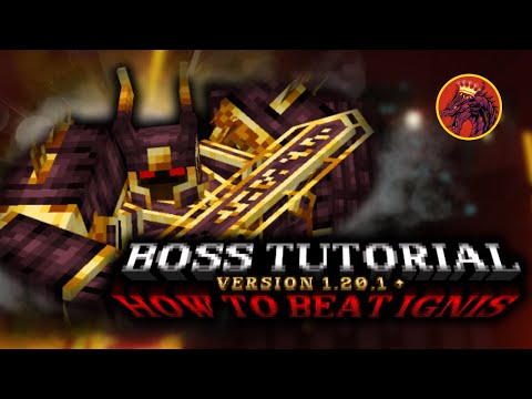 Minecraft: L_Ender's Cataclysm | How to Beat Ignis VERSION 1.20.1
