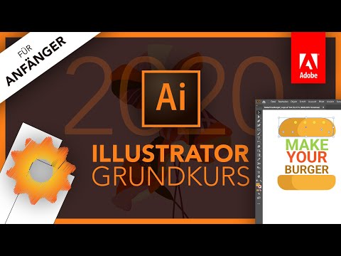Adobe Illustrator 2020 (Basic Course for Beginners) German (Tutorial)