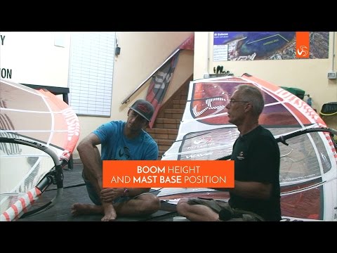 Boom height and Mast Base position - Tech talks from Monty&Diony about the trim