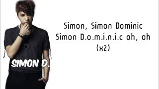 Simon Dominic _ Simon Dominic(사이먼 도미닉)가사/LYRICS