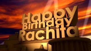 Happy Birthday Rachita