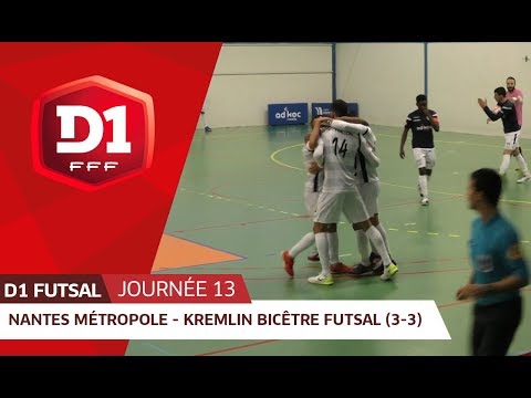 J13 : Nantes Metropole Futsal - Kremlin Bicetre United (3-3)