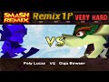 Smash Remix Classic Mode Remix 1P Gameplay With Polygon Lucas VERY HARD