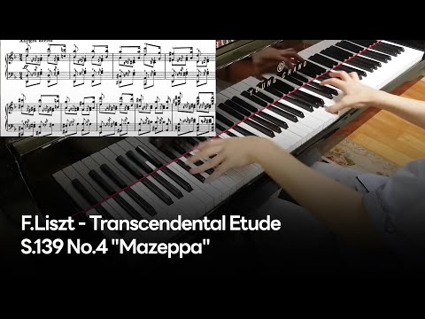 F.Liszt - Transcendental Etude S.139 No.4 "Mazeppa"