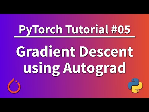 PyTorch Tutorial 05 - Gradient Descent with Autograd and Backpropagation