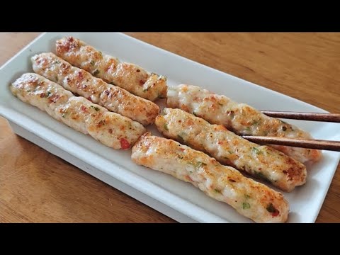 어머님이 저보고 천재래요! ~밀가루도 계란도 필요없는 명절 최고 인기 새우전 2가지 방법